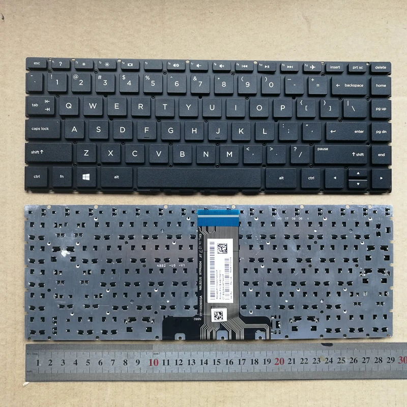 US New laptop keyboard for HP 14-BS 14-BW 14-BA TPN-W125 TPN-Q186 TPN-Q189 TPN-C131  14-bs042TX Pavilion x360  14-ba049TX