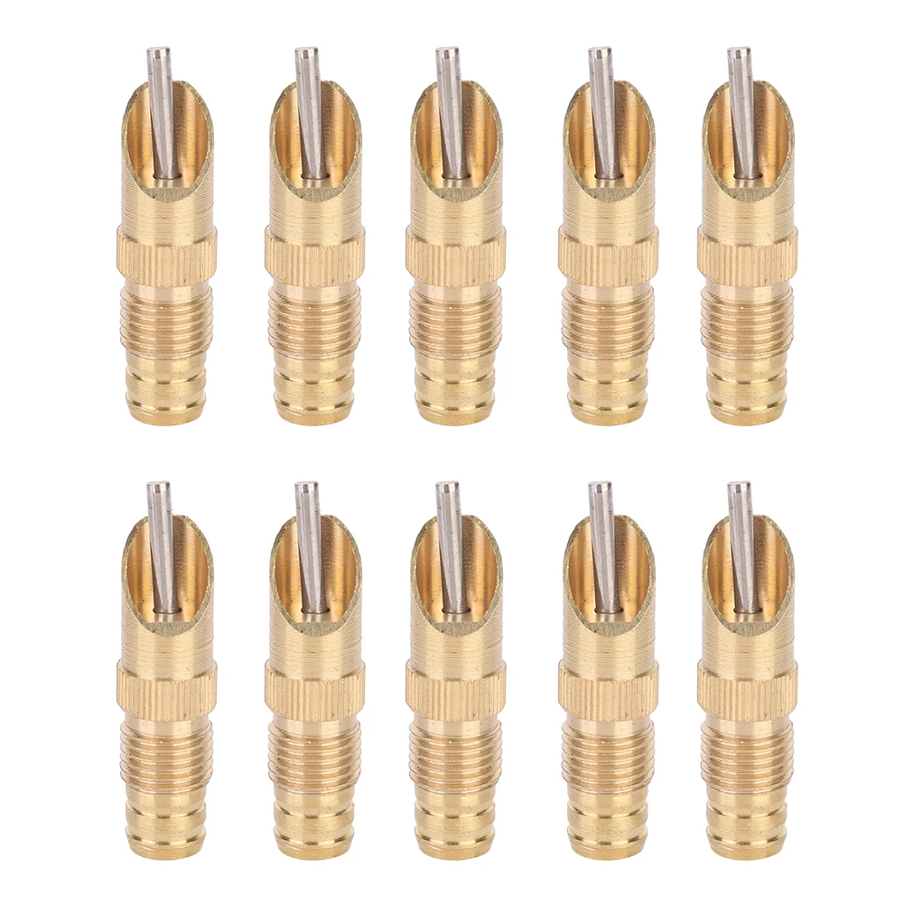 

10Pcs Automatic Fox Rabbit Drinker Nipple Waterer Drinking Water Tool Cage Accessories