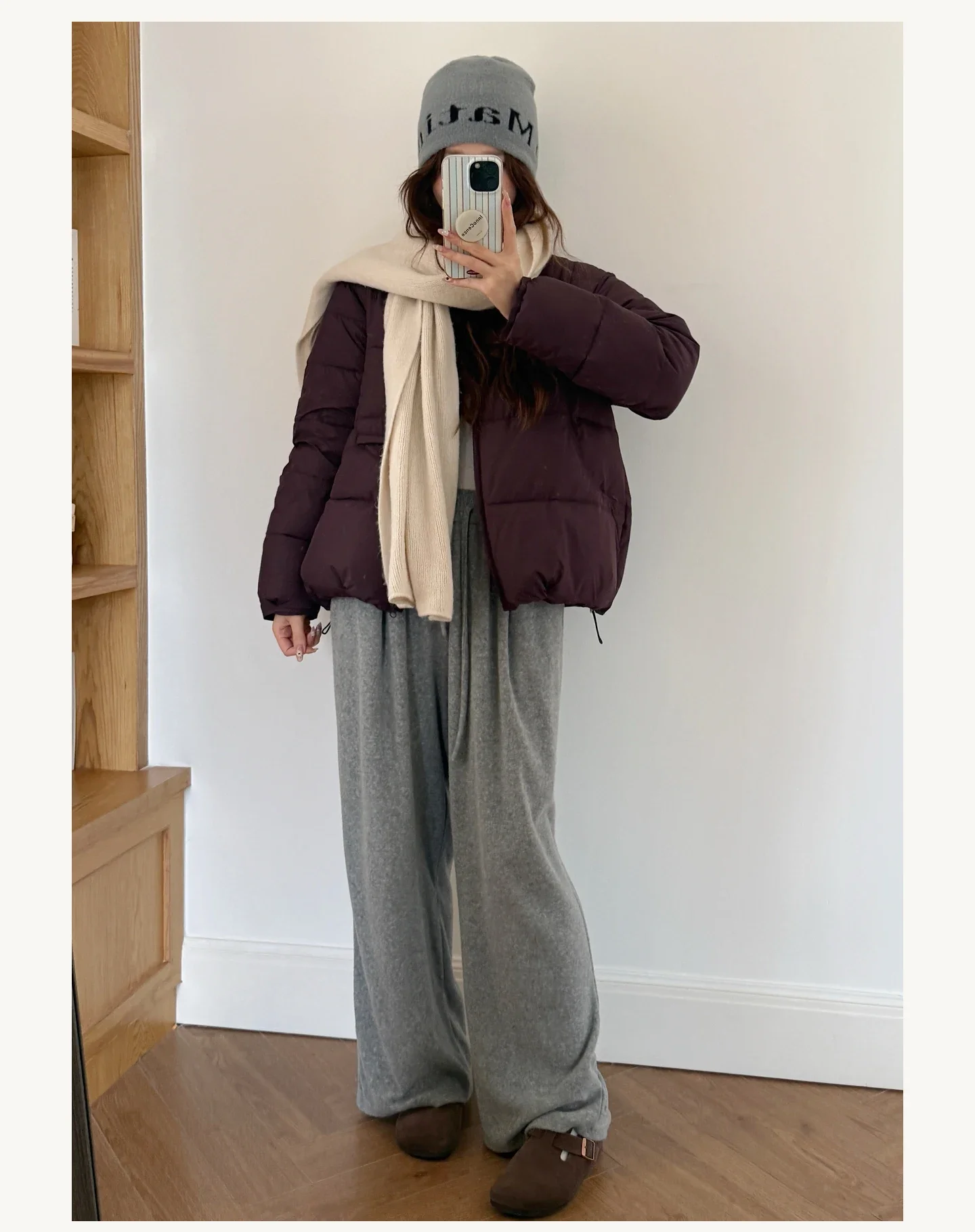 2026 Winter Women's Jacket Korean Patchwork Zipper Stylish Parkas Minimalist Versatile Coat Warm O-Neck Cotton Padded Outerwear