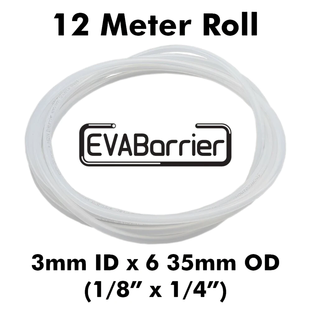 Kegland EVABarrier 3mm (1/8) x 6.35mm (1/4) Double Wall EVA (12meter Length in Bag) Beer Line / Gas Line