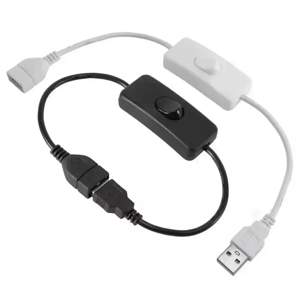 USB Cable with Switch ON/OFF Cable Extension Toggle for USB LED String USB Gadget USB Power Supply Device Tools image 4