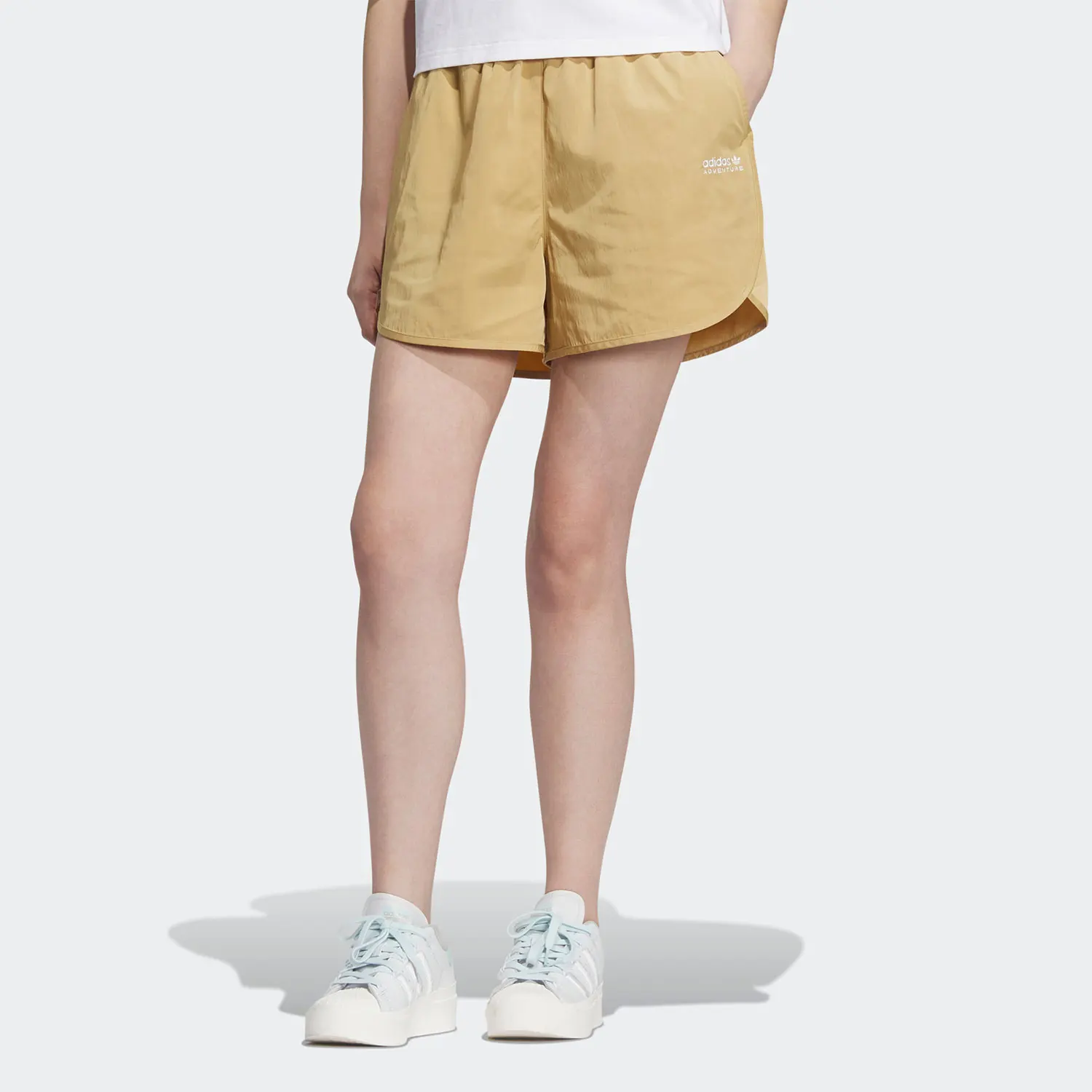 Adidas genuine comfortable clover summer new women's sports shorts IK8603