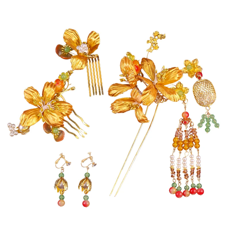 bridal-xiuhe-clothing-blond-hair-accessories-set-exquisite-luxury-wedding-accessories-new-chinese-toast-clothing-accessories