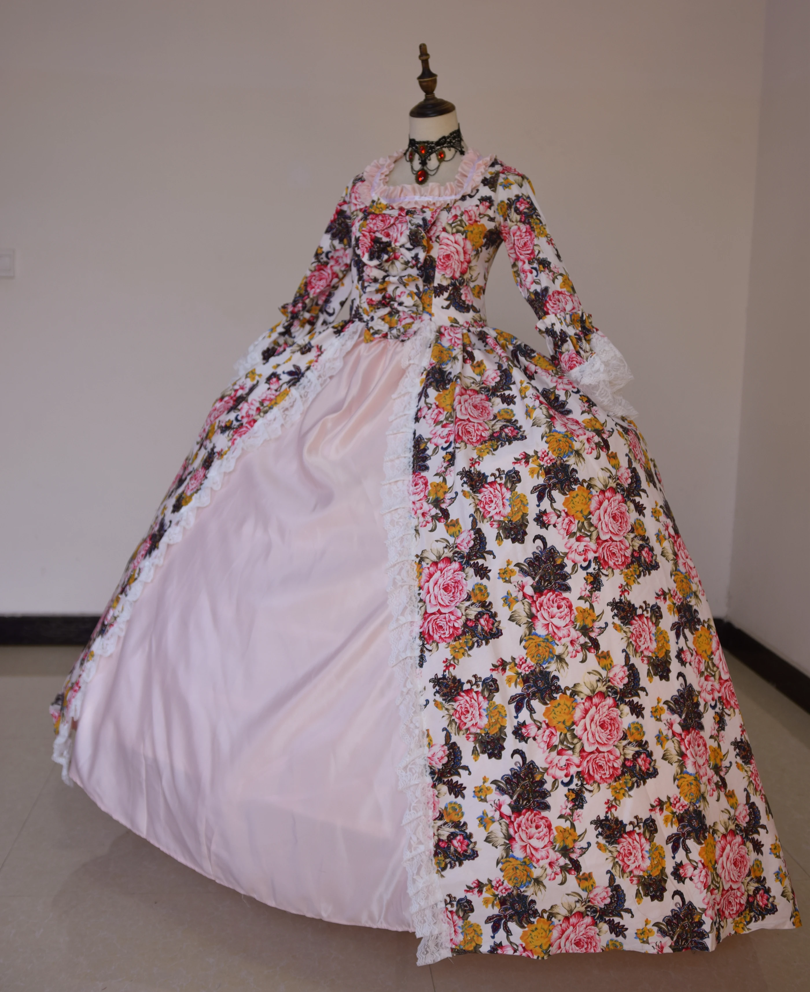 Vestidos femininos do século 18, marie antoinette, vestidos longos vitorianos rococó, roupas de teatro histórico