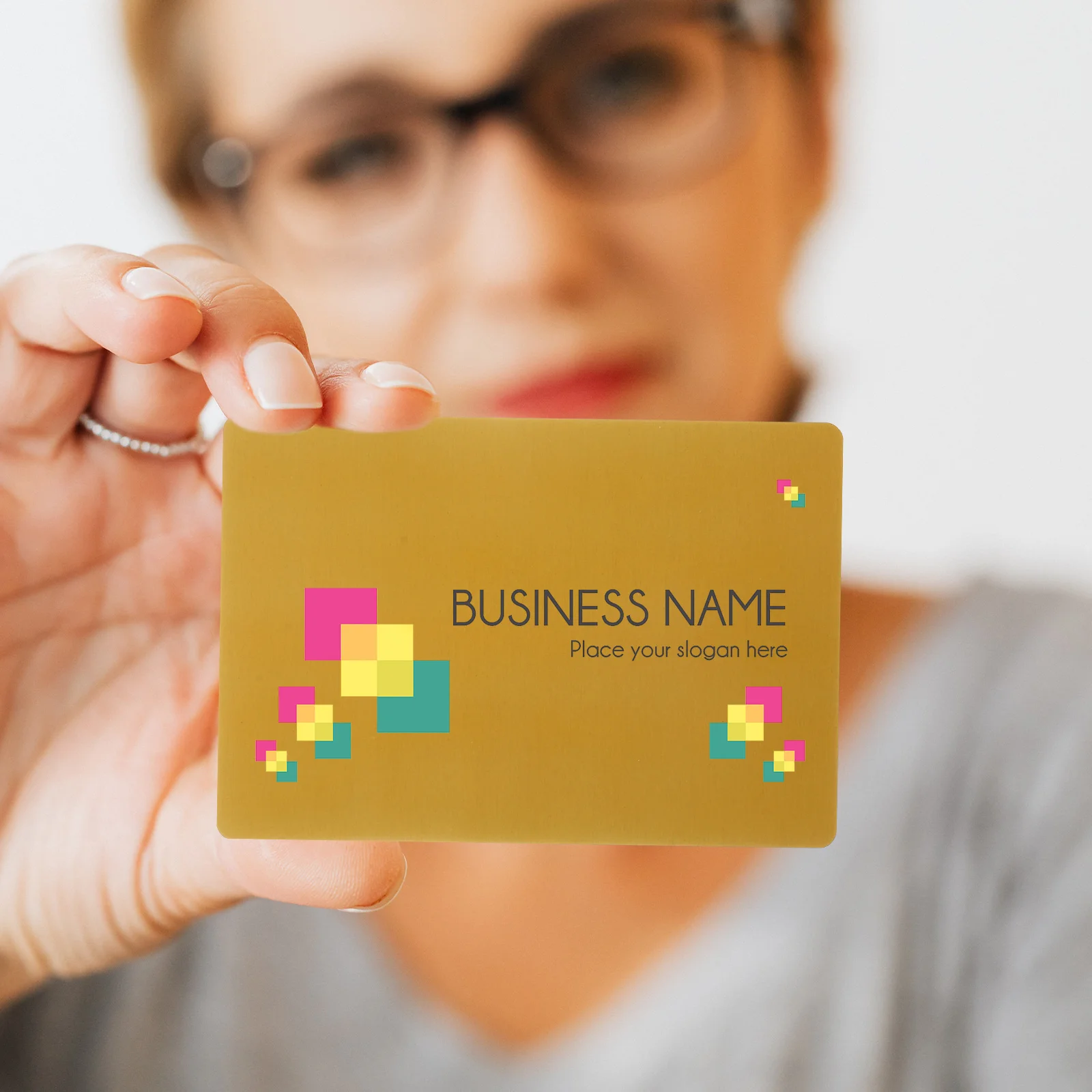 

8 Pcs Plain Metal Business Card Board Cards Aluminum Blanks Sublimation Printable