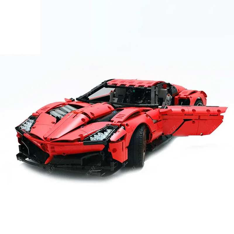 MOC 31189 Sports Car Building Block Compatible with LepinBlock J906 Guard Big Sports Car Educational Toy Birthday GiftS