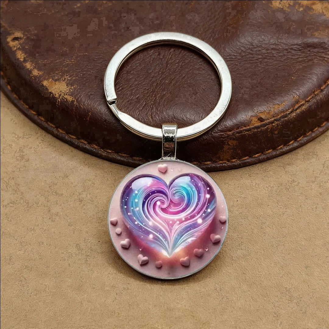 Personalized Square Pendant Custom Keychain Photo Mom, Dad, Grandparent’s Favorite Gift A Gift for Family