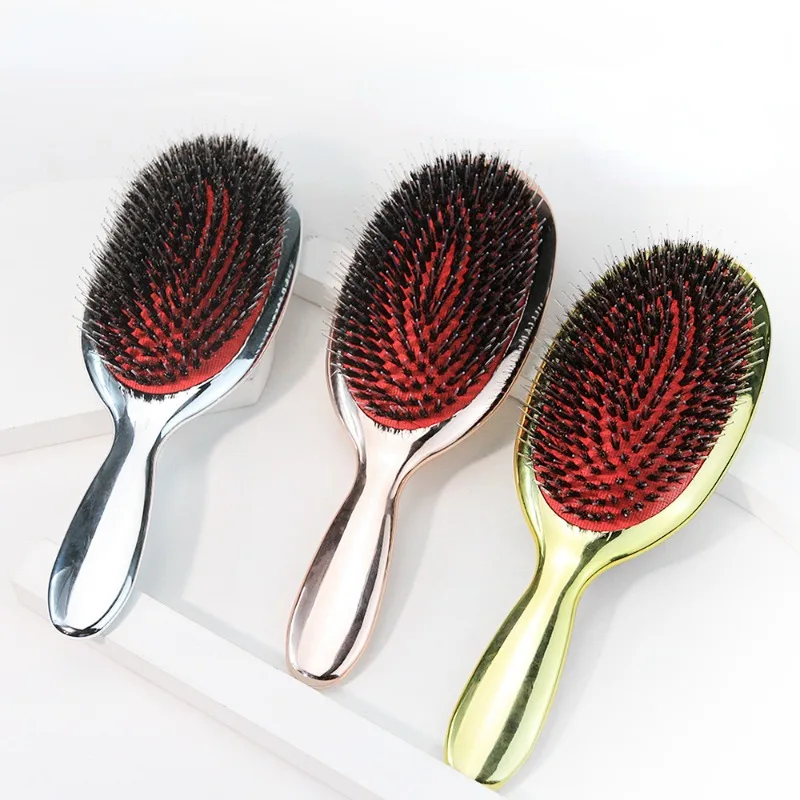 1pc Borste & Nylon Haarkamm Mini anti statische Haar Kopfhaut Massage Kamm Haar bürste Salon Haarpflege bürste Styling-Tool