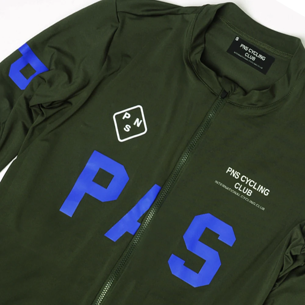 ใหม่ผู้ชายเสื้อเจอร์ซีย์นักปั่น PNS แขนยาวเสื้อเจอร์ซีย์นักปั่นคุณภาพสูงจักรยานเสื้อผ้ายืดหยุ่นสูง MTB Ride Jersey