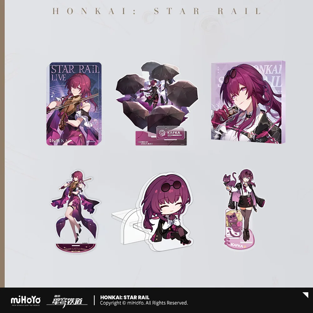

Официальный товар Sunsyea Honkai Star Rail от miHoYo Kafka, акриловая подставка, орнамент, коллекция аниме