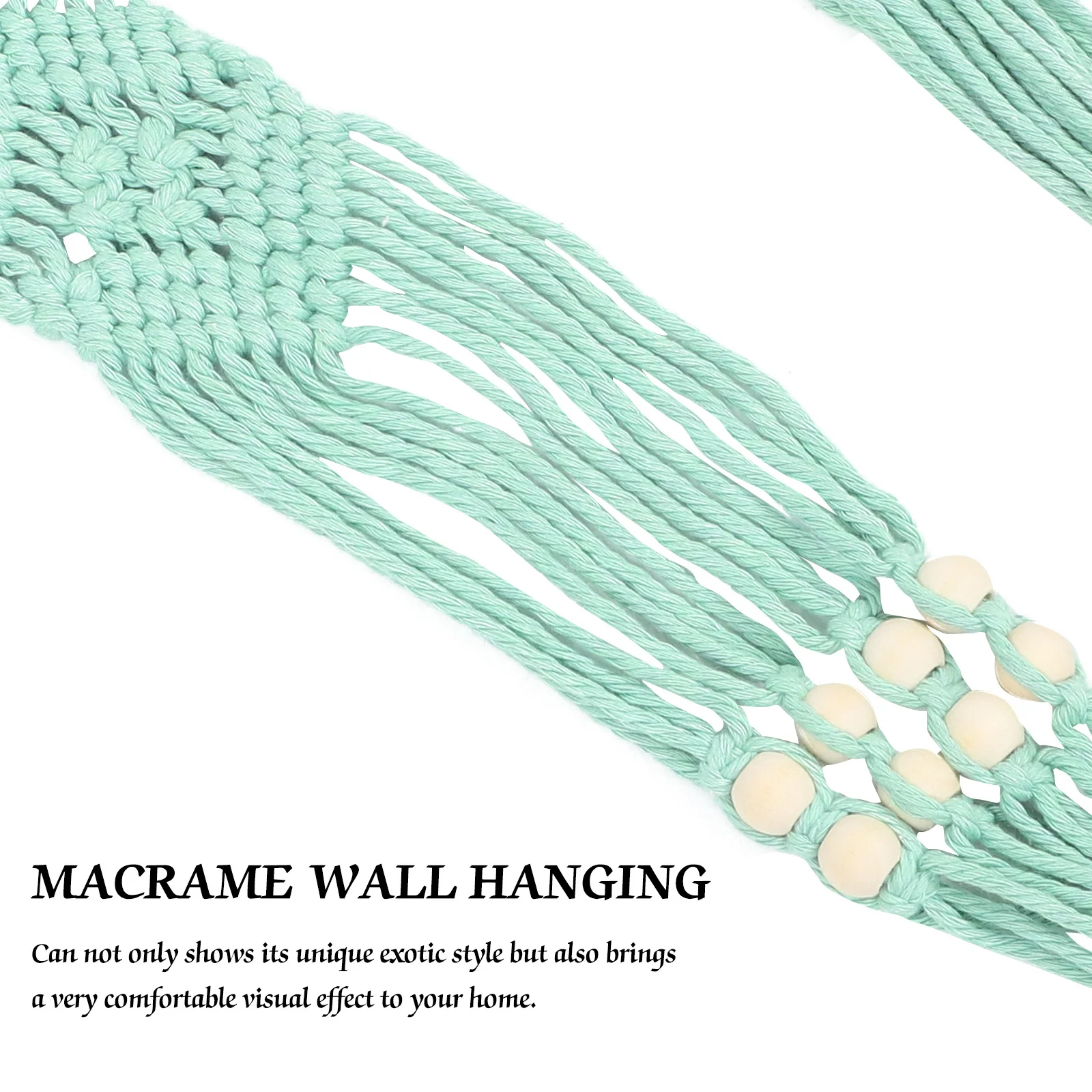 

Indoor Plant Support Stylish Tassel Macrame Plant Hanger for Terrace Rooftop Pool Area Hanging Planter Indoor Outdoor Use