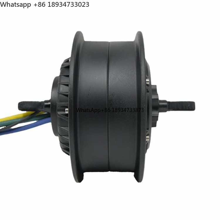 11 inch 6000w off road tire motor 170km/h fast speed 60-120v 80nm for scooter