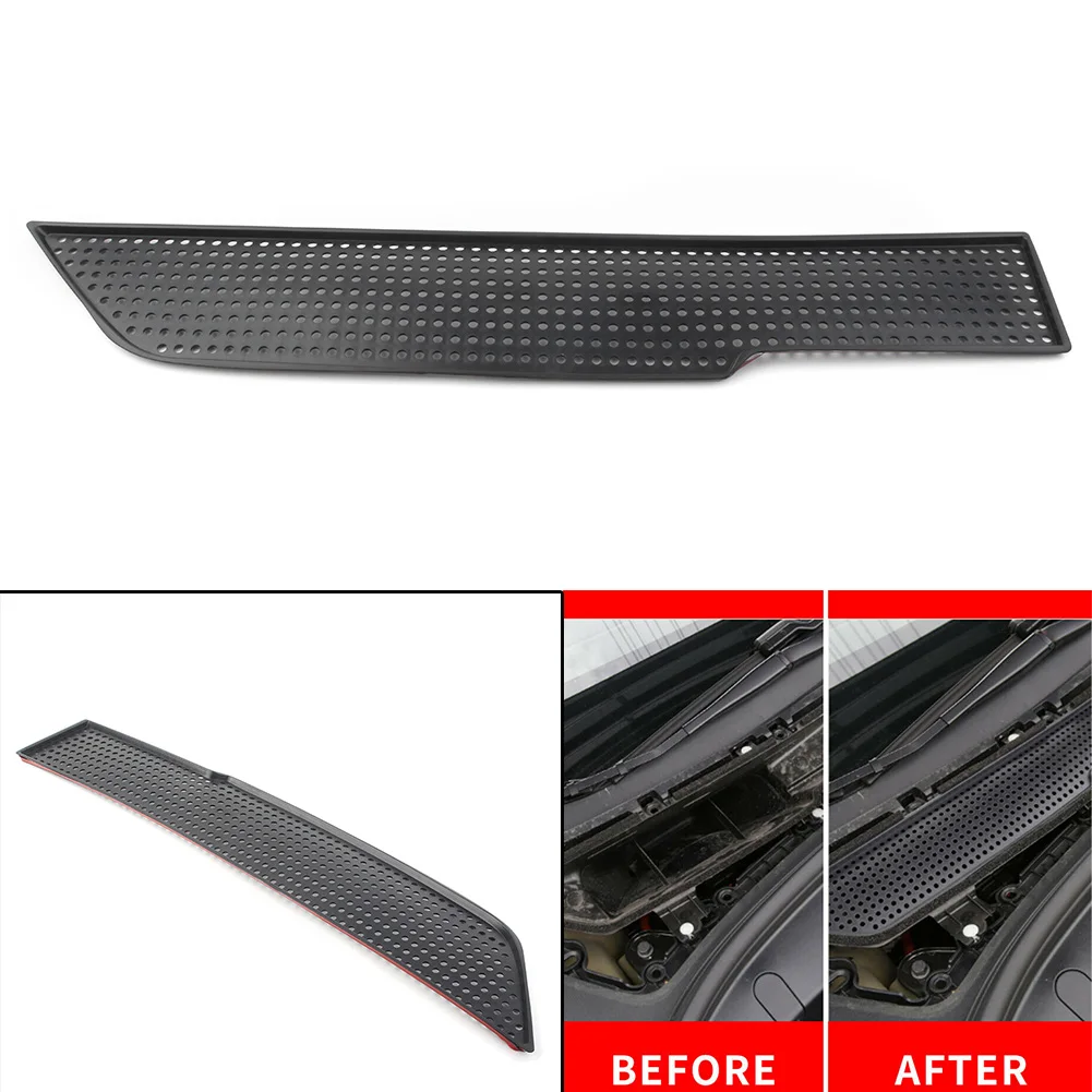 For Tesla Model 3 2017 2018 2019 Black Car Air Conditioning Inlet Protection Cover Dust Proof Anti-dirty