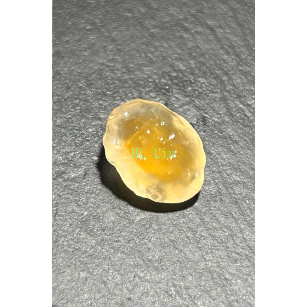 Genuine Stone Jade Tone Candy Agate,Glass Vial Display, 10-15mm Unpolished, Vase Filler.Candy Agate