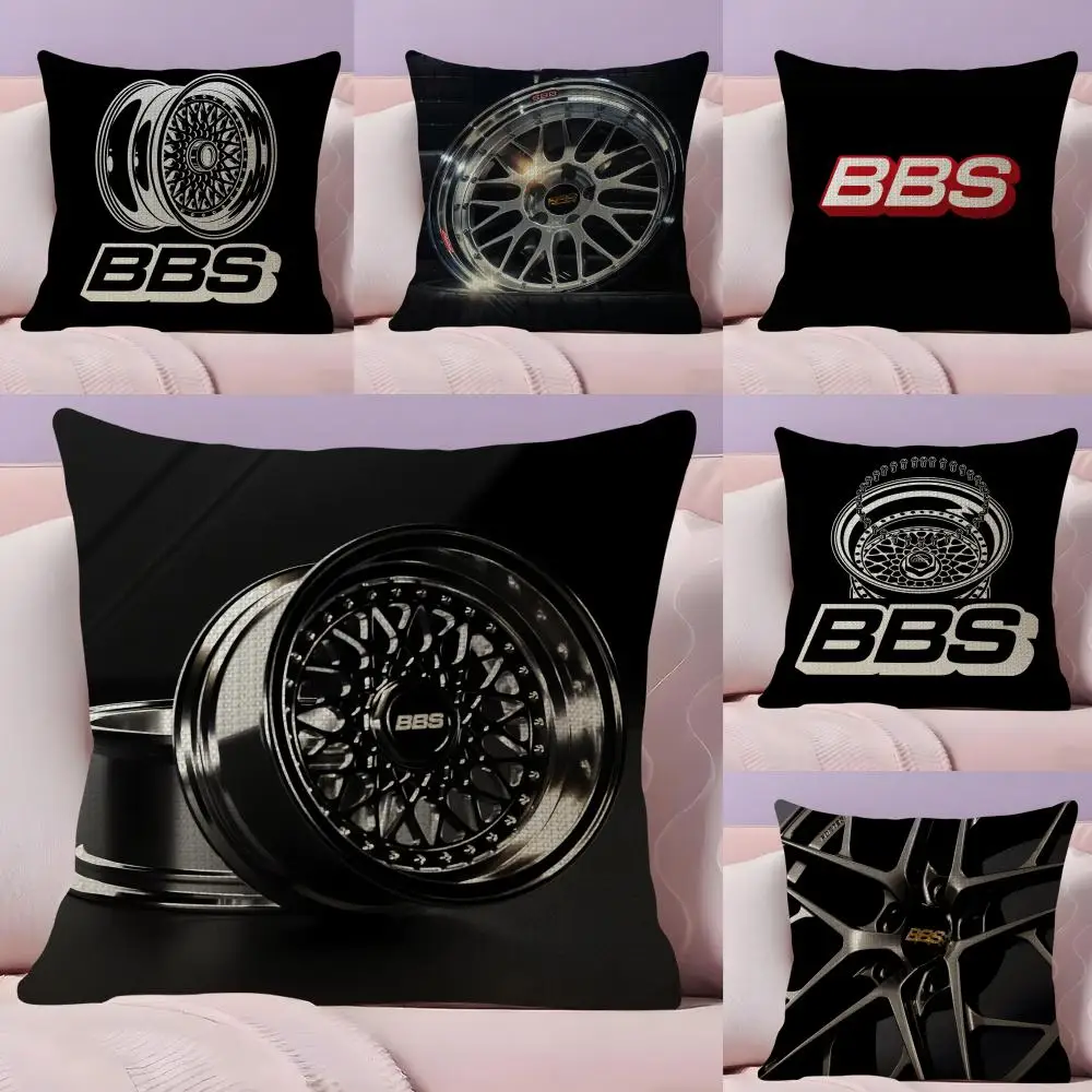 

Наволочка B-BBS из натурального органического льна с двусторонней печатью для дивана, домашнего декора, подарок