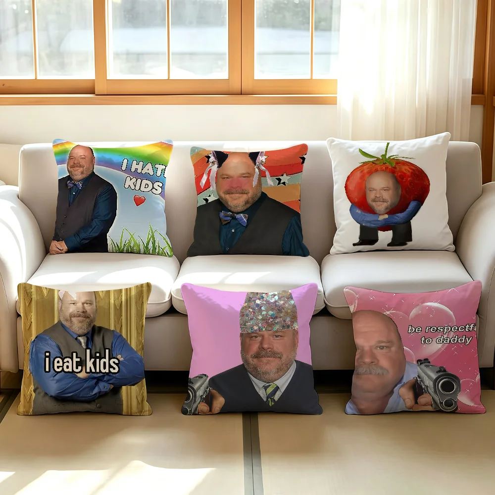 Funny B-Bertram Be Respectful To Daddy cushion cover Comfortable Decorative For Bedroom Living room Dormitory Picnic and