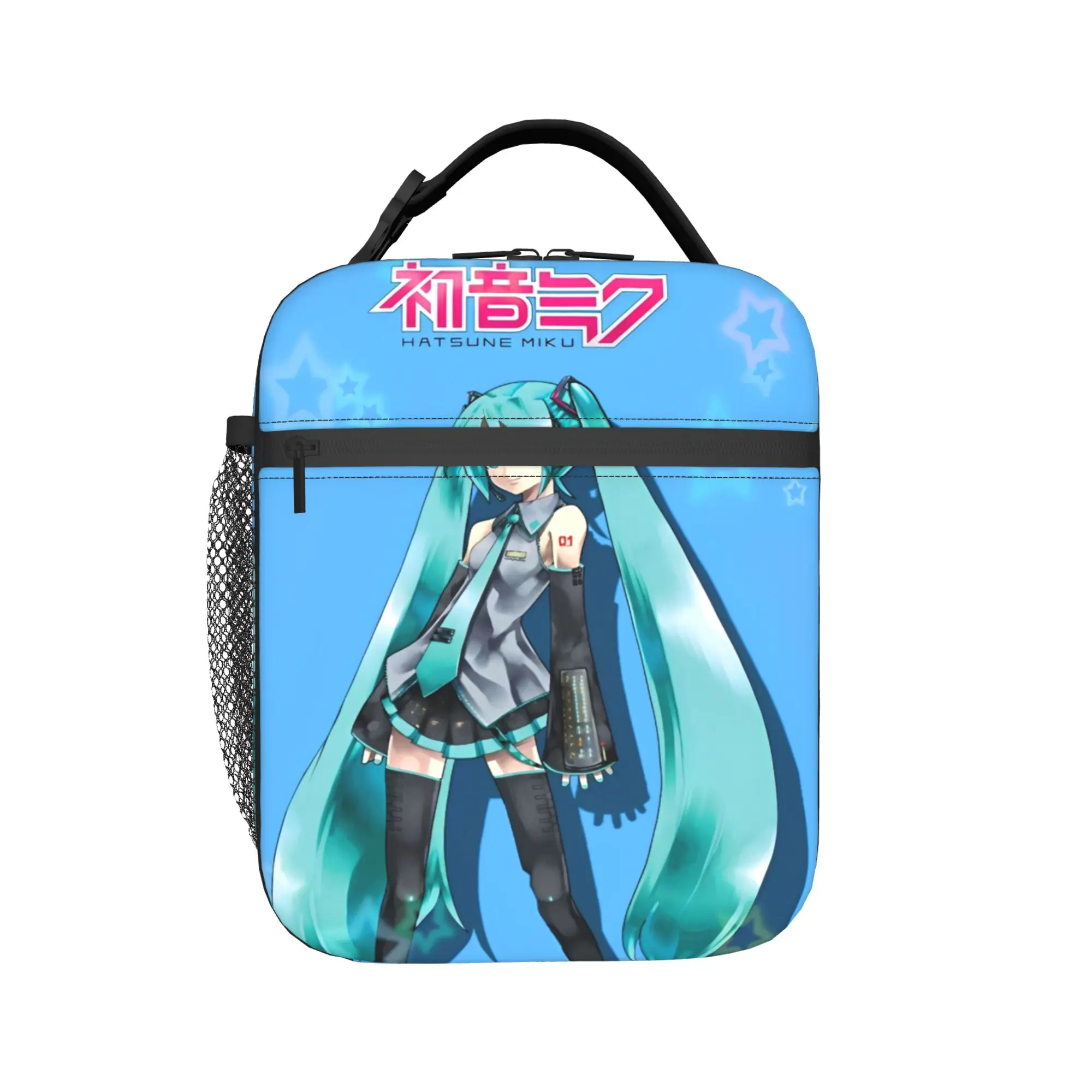 

Insulated Lunch Boxes Hatsune Miku singer music anime Product Lunch Food Box INS Trendy Thermal Cooler Bento Box For School