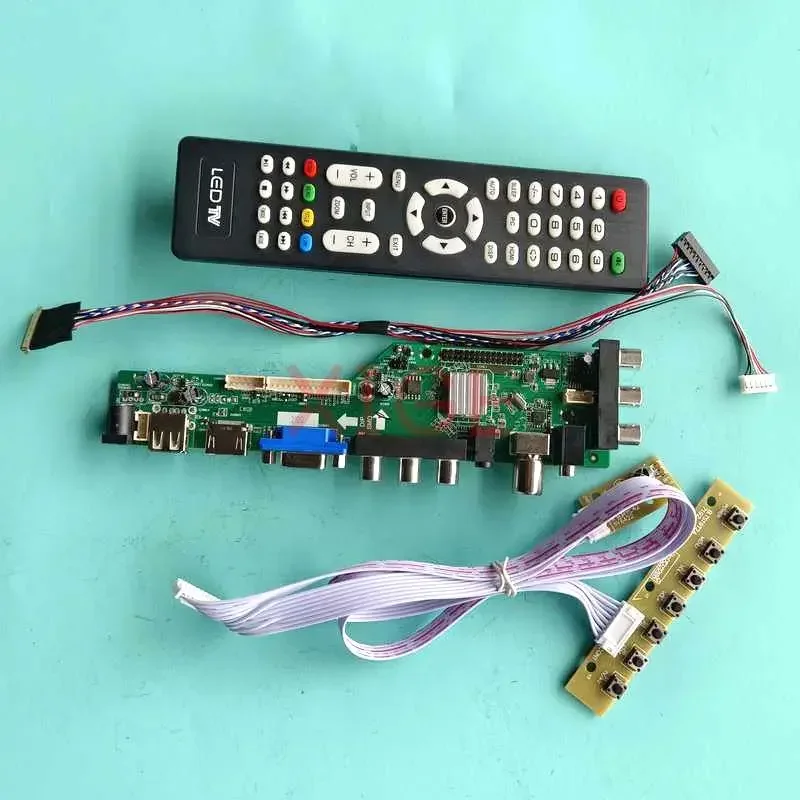 

Для LP140WH2-TLA1/TLE2/TLF1/TLS1 14 "Матрица ноутбука DVB-C/T AV/USB/DHMI/VGA 40-Pin LVDS 1366x768 комплект платы контроллера драйвера DIY