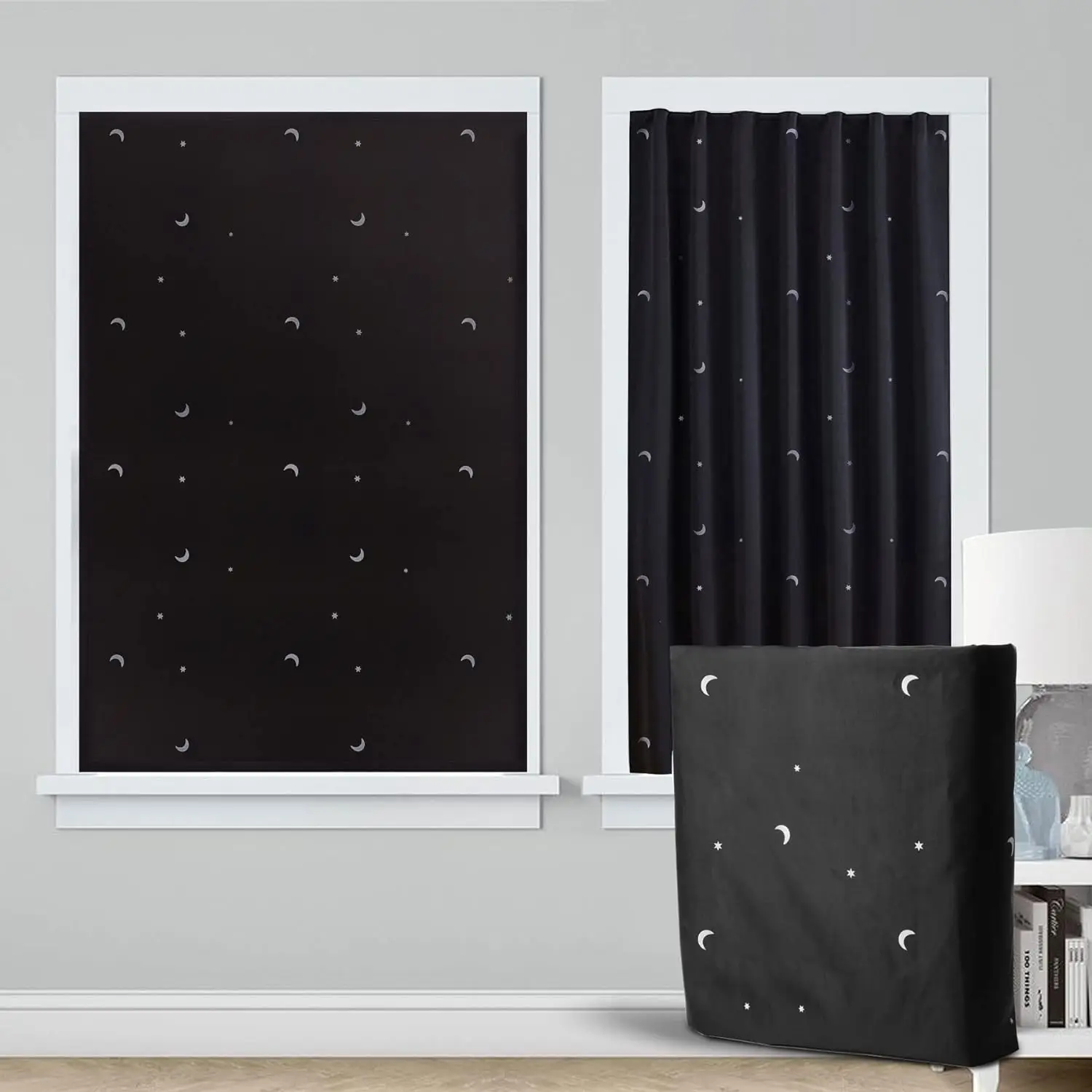 

Hot Selling Portable Blackout Blinds Travel Blackout Curtains with Suction Cups