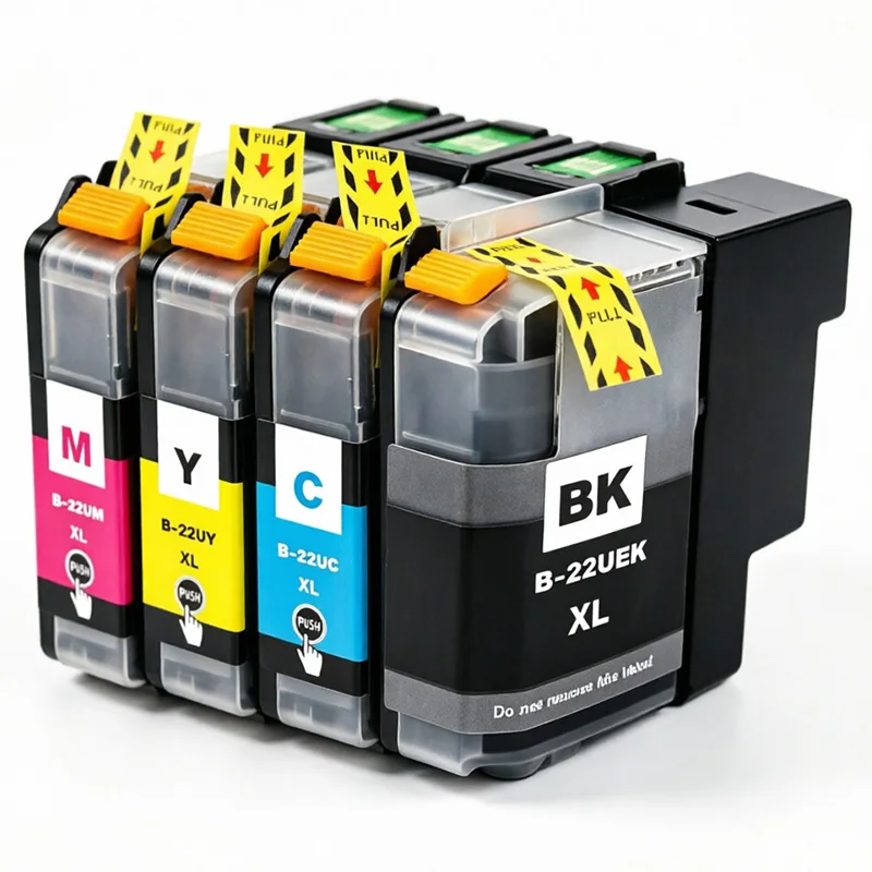 LC22UXL 22UXL LC22U Premium Color Compatible Inkjet Ink Cartridge For Brother DCP-J785DW MFC-J985DW J785DW J985DW Printer
