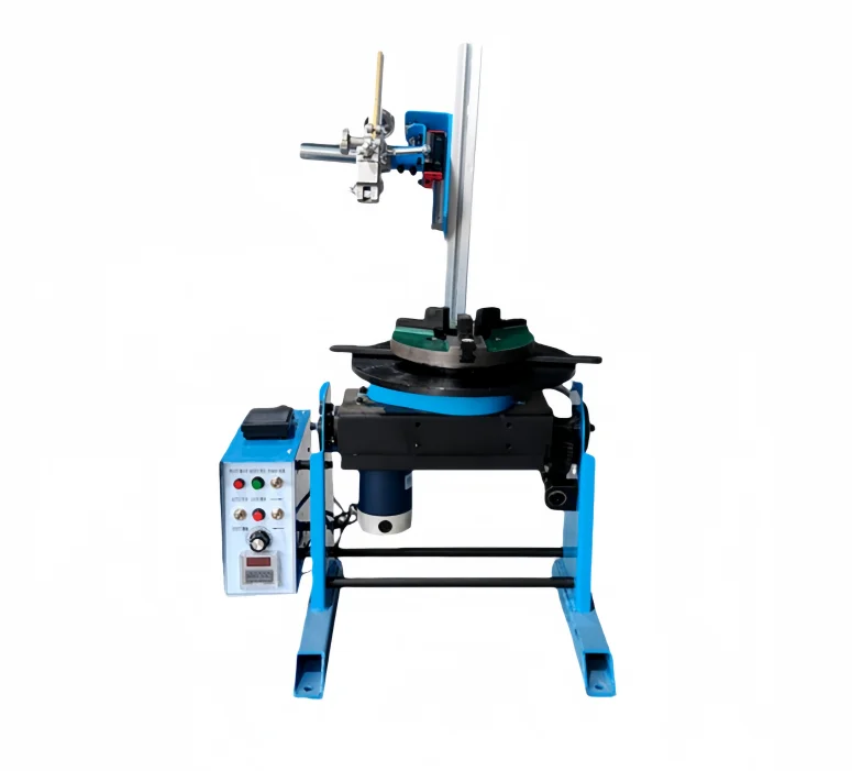 Automatic Rotary Welding Positioner Welding Turn Device Small Rotary Flange Pipe Seamless Welding Workbench