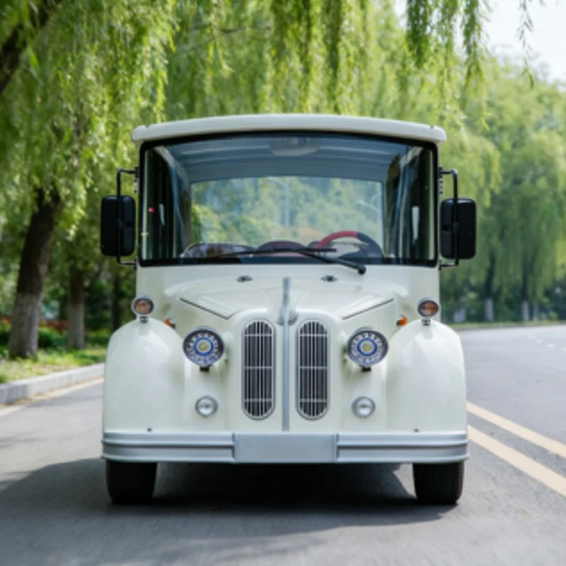 Best Price Lithium Electric Antique Self-Propelled Car 5 Seater Vintage Classic Car Free Custom Color Dedicated To Attractions