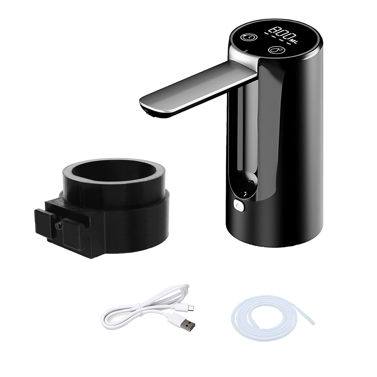 

Hand Press Pump Mount Fit SnowPeak StanLuck MICHSO Igt Table Universal Water Pump Holder Lightweight for Home Office Camping