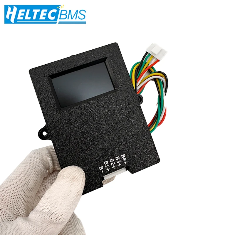 4S 6S active balancer  Lipo/lifepo4/LTO with Voltage Dispaly 5A black shell 12V Lithium Battery Energy transfer Active Equalizer