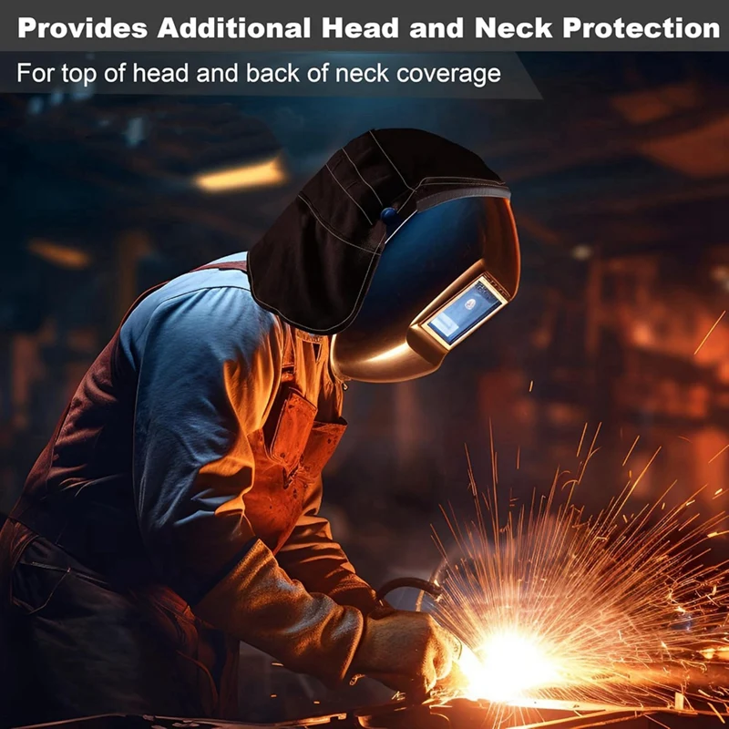 Welding Helmet Cover, Helmet Extended Cover,For Welding Helmets ,Durable Welder Hat Protective Caps For Women & Men