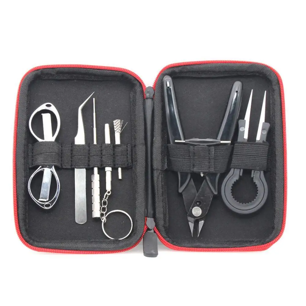 Service Tool Set Cutting Pliers Multi-gauge Ruler Double-head Screwdriver T-head Screwdriver Steel Brush Ceramic Tweezers