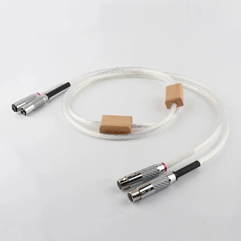 

Preffair Supreme Reference Interconnects Audio Cable With Carbon Fiber Xlr Balanced Male Female Hifi Cable