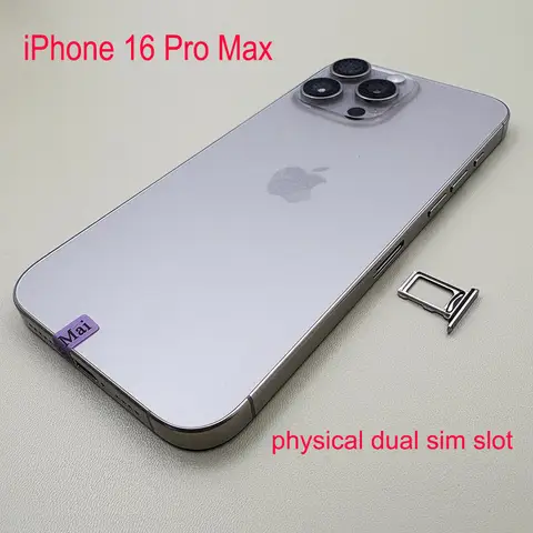 Original Apple iPhone 16 Pro Max Smartphone 256GB 512GB iOS 18 6.9" Super Retina XDR OLED 48MP Triple 16PM 5G Modile Phone