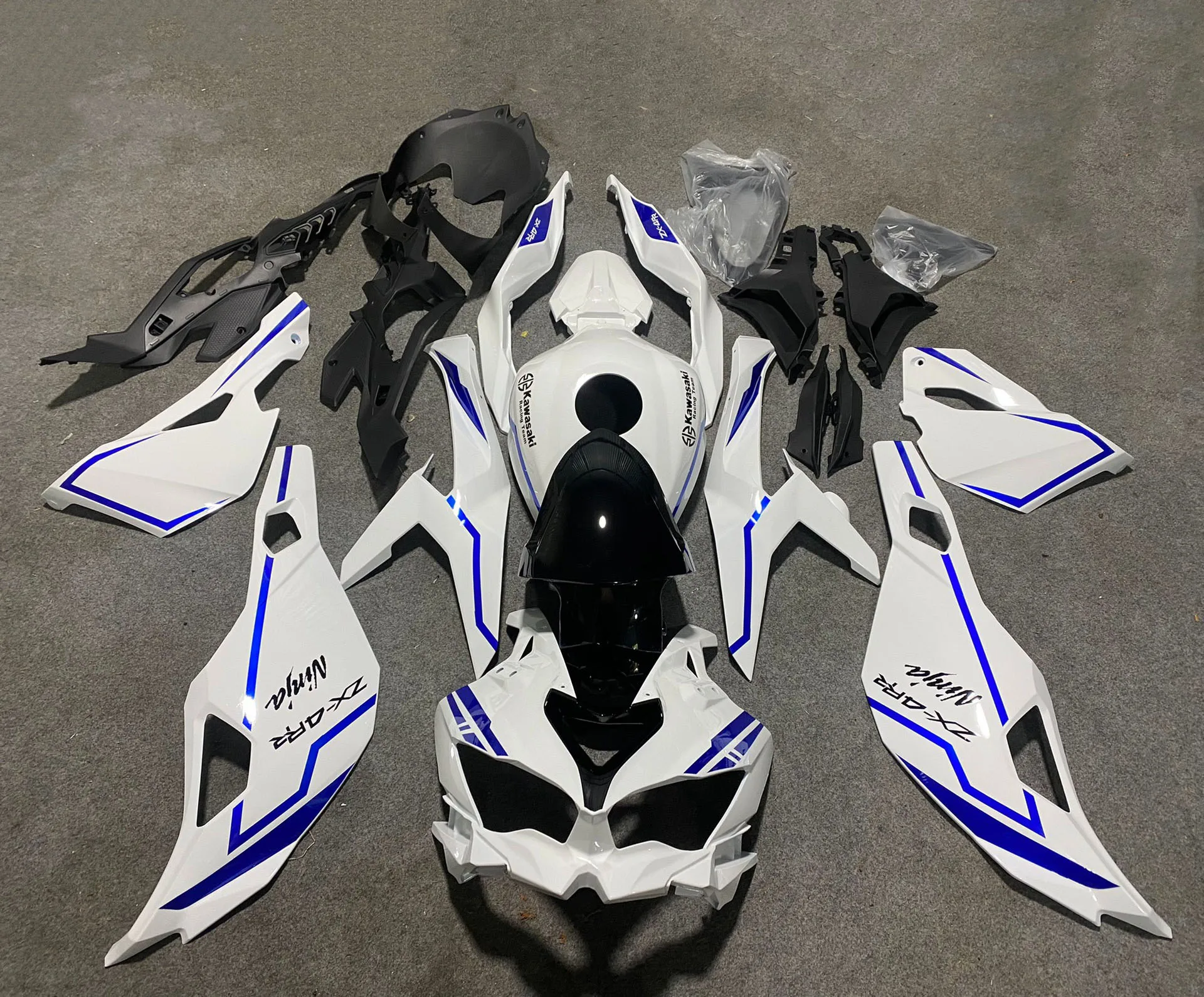 For KAWASAKI Ninja ZX-4RR ZX-25R 2019-2023 ABS Motorcycle full Fairing Kit Fit For KAWASAKI Ninja ZX4RR ZX25R Bodywork Fairings