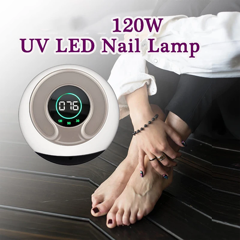 Uv lâmpada led para unhas 42leds gel polonês lâmpada de secagem onda máquina polonês com tela toque secador unhas profissional manicure ferramentas