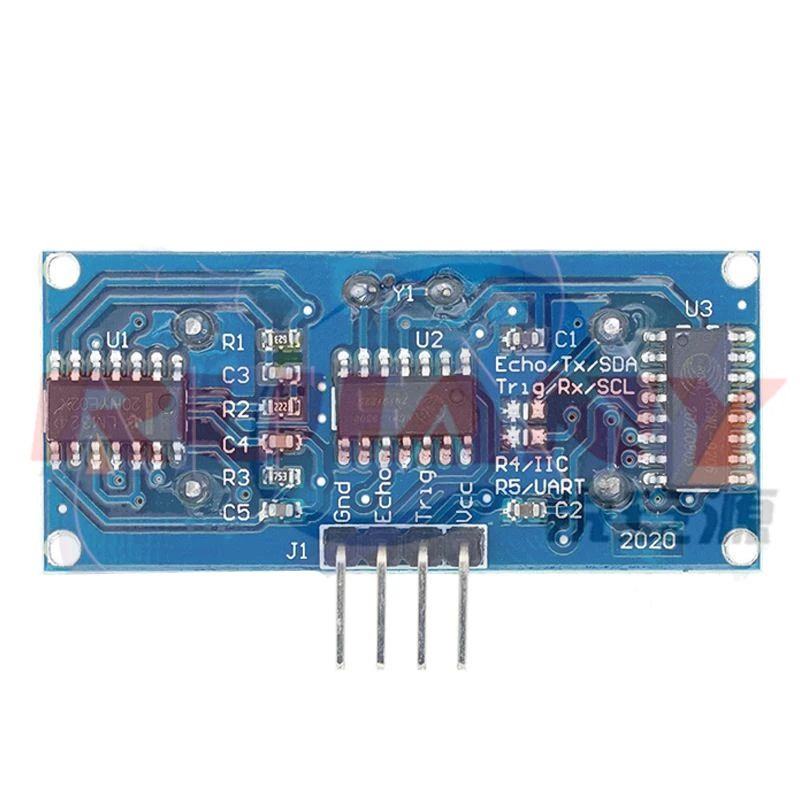 Sensor Ultrasonik SR04 HC-SR04 Modul Pengukuran Jarak Ultrasonik SR04 Papan Uji Detektor Gelombang Ultrasonik UNTUK Arduino