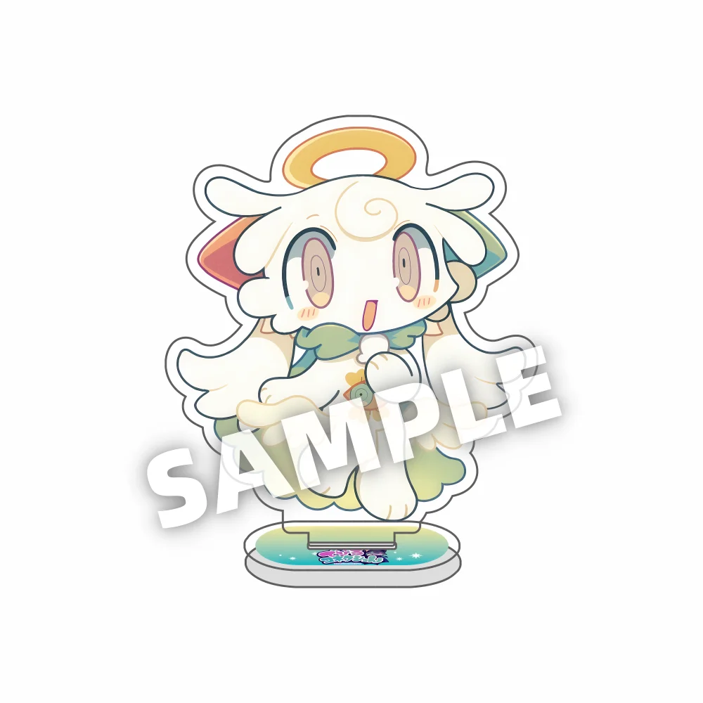 DevilConnection debirun Amo B-three Nazar Mane-ko Do Red Hardestar Double-Sided  9cm Game Acrylic  keychains Stand Desk Gift