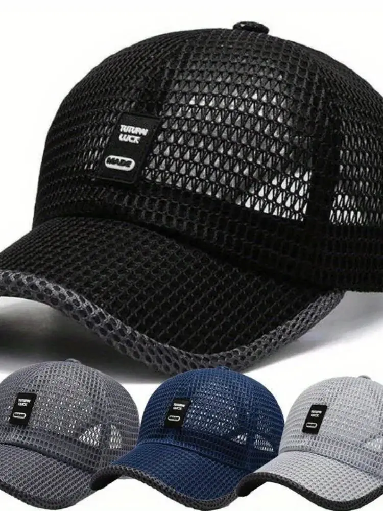 AliExpress WRELS Summer Baseball Cap UV Protection Sun Visors Hat Breathable Mesh Outdoor Hiking Fishing Cap Adjustable Snapback Sun Cap Hat