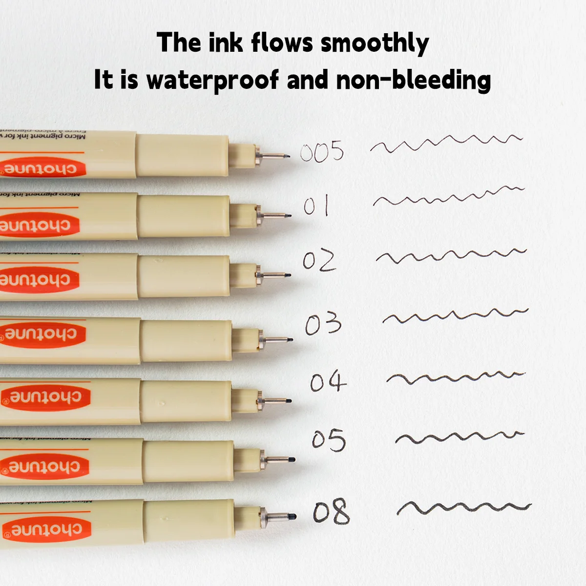 Manga Markers Needle Pen Art Ręcznie malowane pisaki do szkicowania Zestaw papeterii Artykuły szkolne Art Sakura Pen