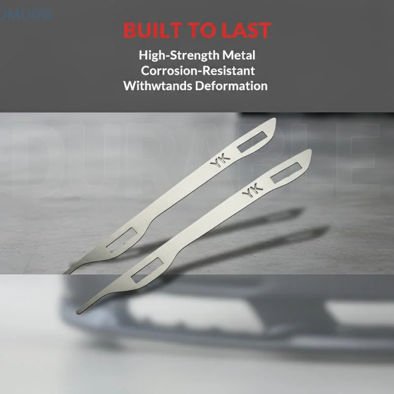 【CR】Front Bumper Gap Adjustment Tool 1 Pair Premium Stainless Steel Easy to Use Auto Accessory Fit 2008-2013  Yaris