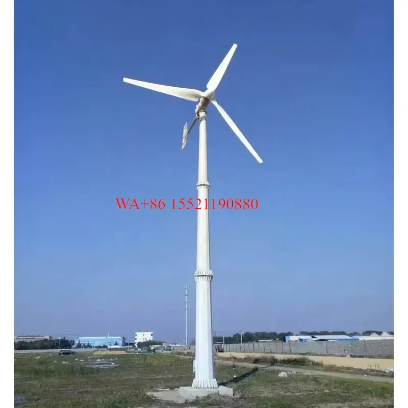 WMWMNU for 5kw Wind Turbine System Stand Alone Wind Power Generation off Grid Single Phase Three Phase Wind Turbine