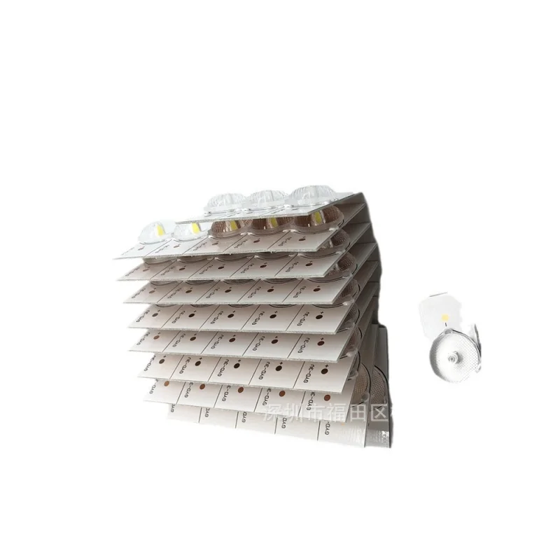 Contas de lâmpada de lente 3v/6vconvexa com suporte adesivo + placa de base de alumínio com fio 32-65lcd reparo de tv