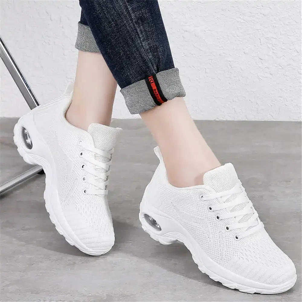 Thick Heeled Round Tip 47 Men's Shoes Vulcanize Basketball Sneakers For Men Walking Sports Luxery Exerciser Sneacker