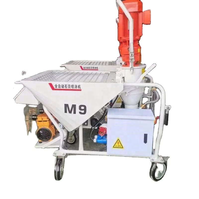 Wholesale Price of Cement Plaster Rendering Gypsum Mortar Spraying Machine Factory Supply