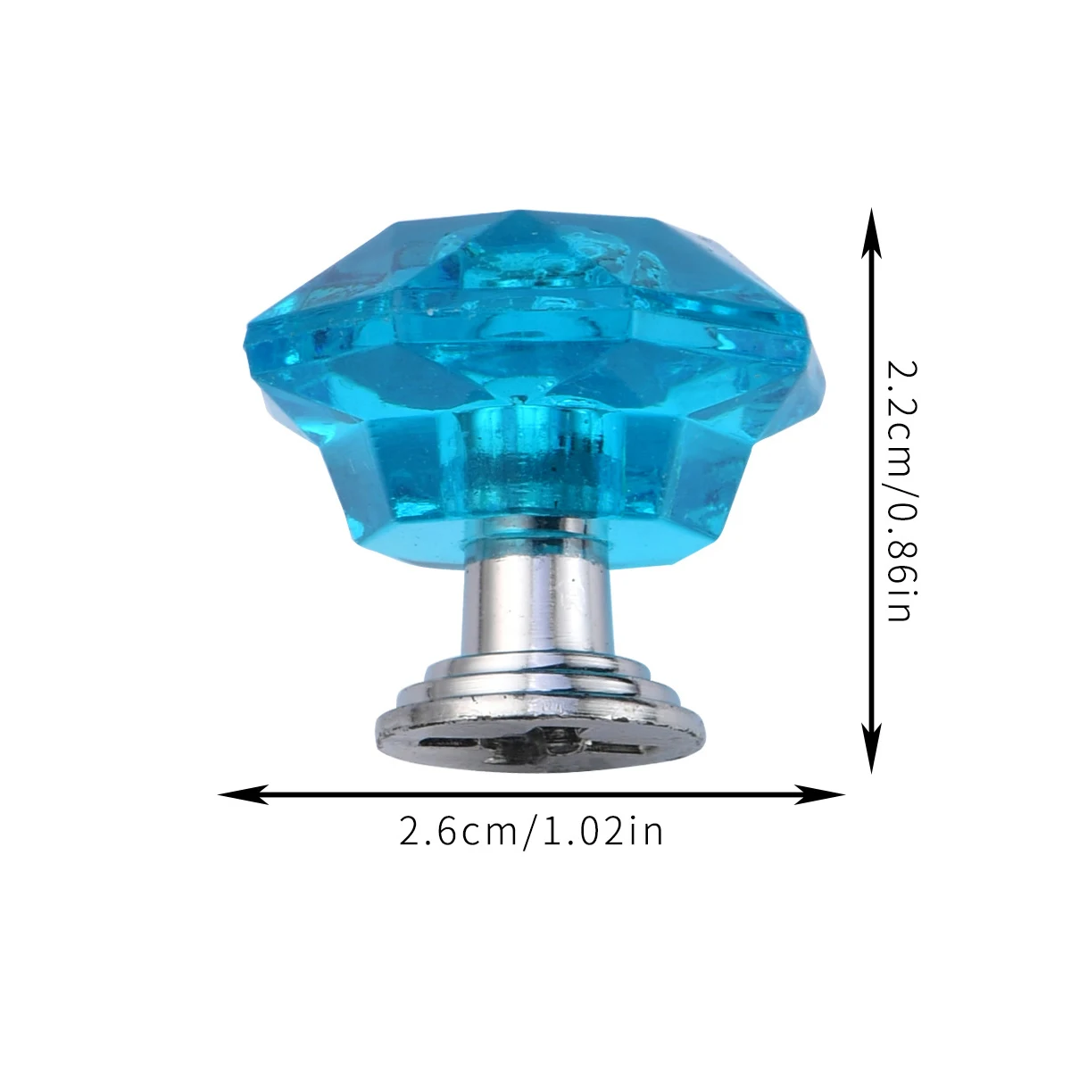 10 قطعة مقابض سحب خزانة كريستال أكريليك الماس شكل مقبض المقابض الوردي درج مضمد مقبض سحب المقابض حزمة #6