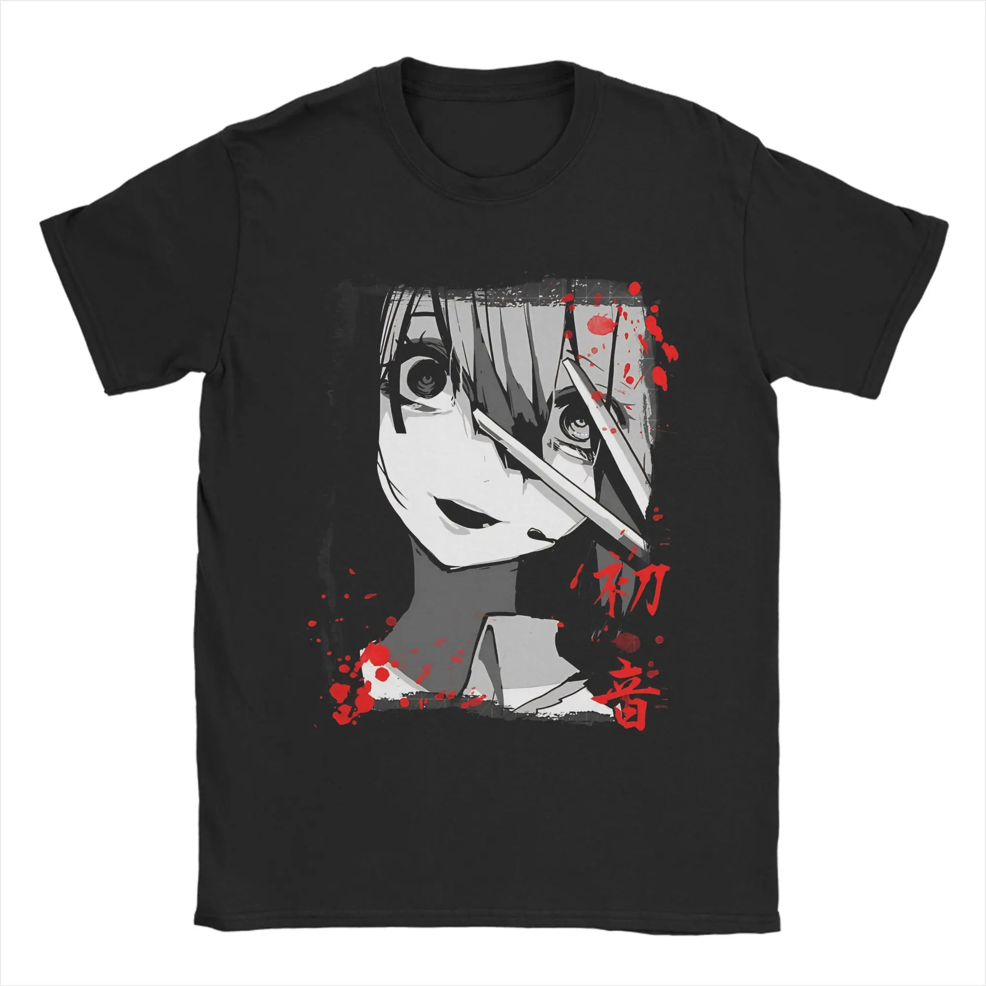 

Hip Hop Vocaloid - Hatsune Miku T Shirt Unisex O-neck Short Sleeve Clothing Cotton Summer Top Tee