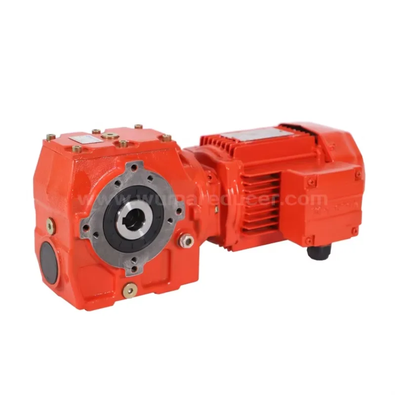 Direct Selling Foot Mounting Worm Reducer WS67 WS77 Helical Gear Boxes for Agriculture Tractor