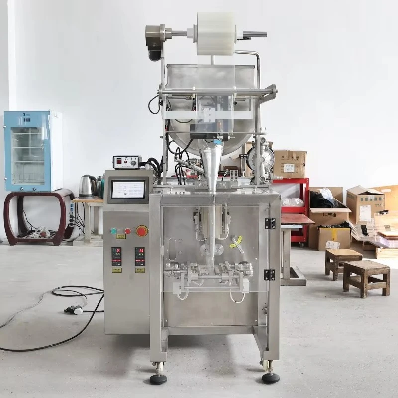 Customized Automatic Fruit Juice Ice Lolly Beverage Pouch Filling Packing Machine For Honey Oil Jelly Stick Milk Water