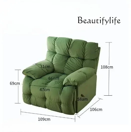 

Q Couch Cozy Modern Living Room Sofas Single European Recliner Armchair Sofas Chair Floor Nordic Divani Da Soggiorno Home Furnit