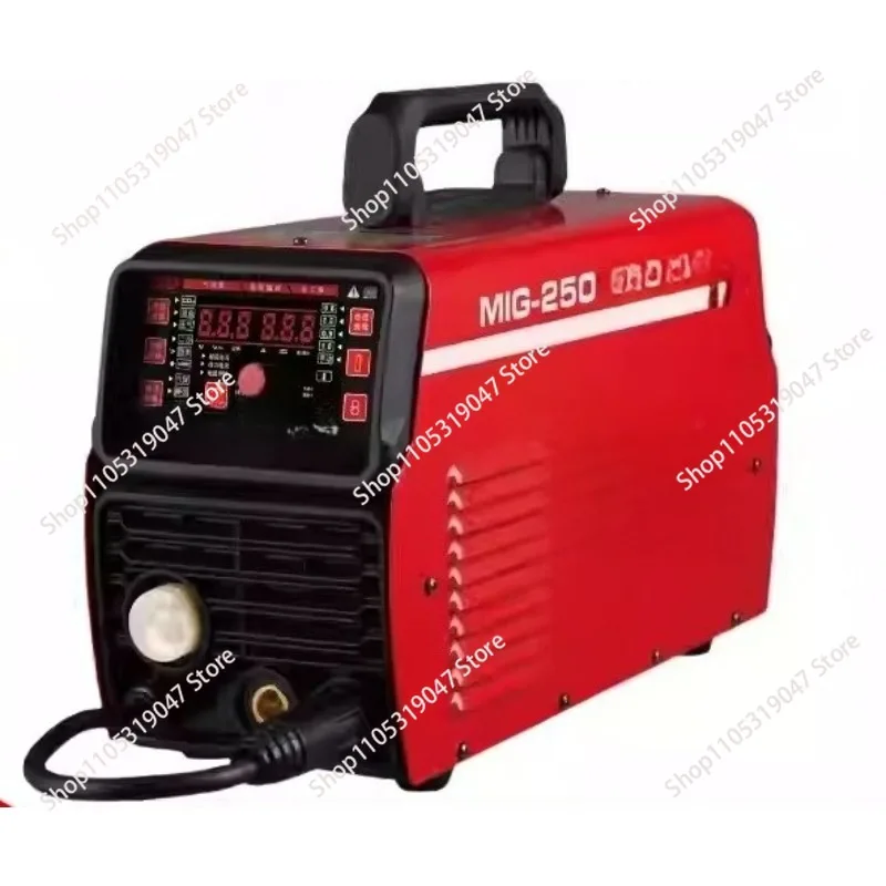 Soldador avanzado MIG-250 PRO de aluminio, 250Amp, 220V, pantalla Digital avanzada
