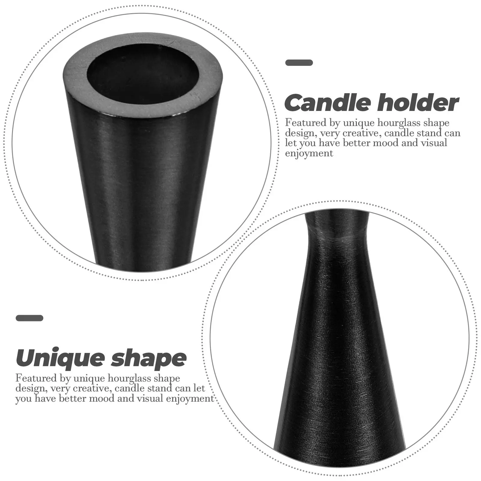 

Железный настольный держатель для конических свечей, современный декоративный подсвечник для столовой и гостиной